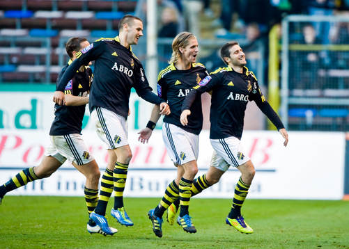 Jubel Robert Åhman-Persson, Martin Lorentzson och Gabriel