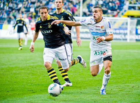 Kenny Pavey, AIK och Mervan Celik, GAIS