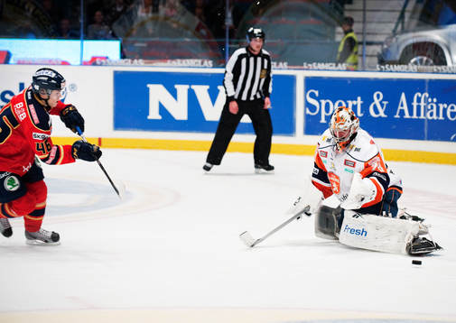 Pontus Åberg, Djurgården, missar en straff mot Martin
