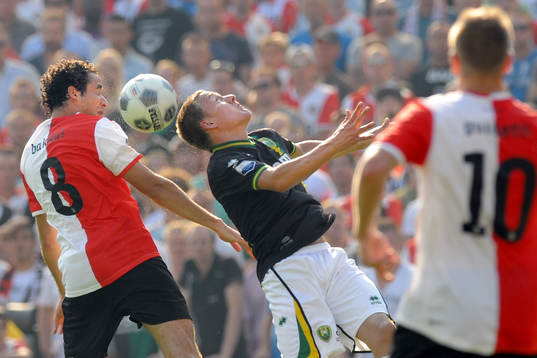 Otman Bakkal, Feyenoord mot Jens Toornstra, ADO