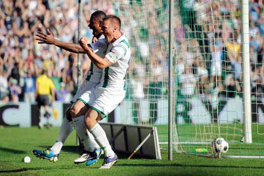Leandro Bacuna, Groningen, jubel