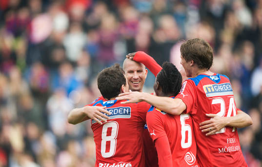 1-1, Mattias Lindström, Helsingborg, jubel, glädje