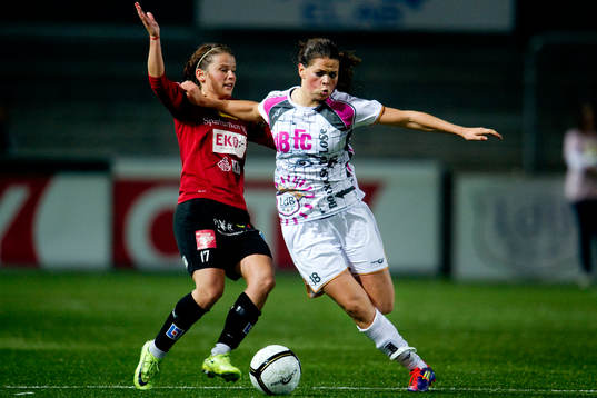 Erla Arnardottir, Kristianstad, Sara Björk Gunnarsdottir,