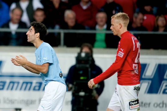 Jimmy Durmaz, Malmö FF, jubel, Kalmar, depp