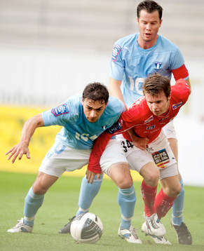 Ricardinho och Daniel Andersson, Malmö FF, Måns
