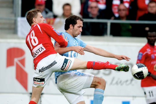 Johan Bertilsson, Kalmar, Miljan Mutavdzic, Malmö FF