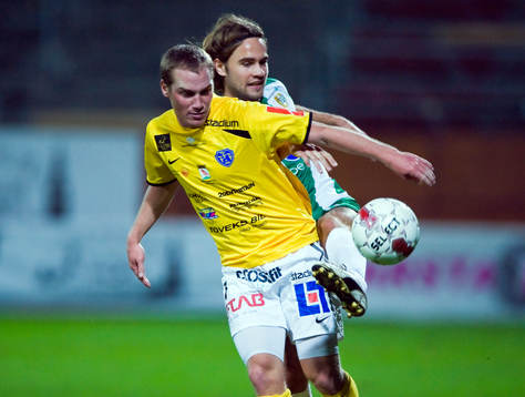 Christoffer Carlsson, Falkenberg och Simon Helg, Hammarby