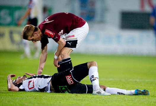 Ajsel Kujovic, Landskrona, stukar foten, skada