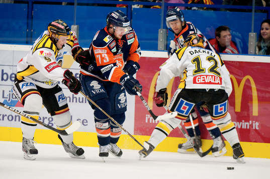 Niclas Andersén, Brynäs, Mike Iggulden, Växjö, Andreas