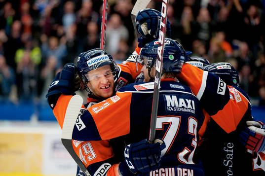 Ilkka Heikkinen, Mike Iggulden, Växjö, jubel