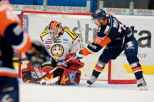 Niklas Svedberg, målvakt, Brynäs, Tommi Kallio, Växjö