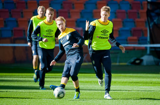 Christian Wilhelmsson och Rasmus Elm