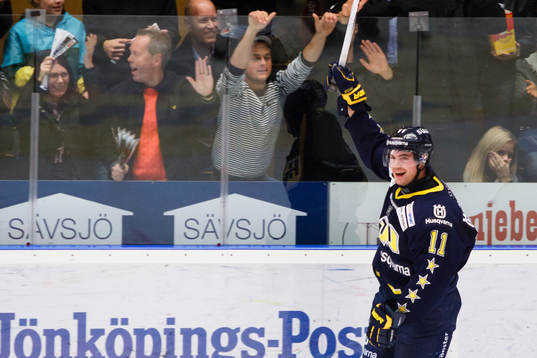 Jesse Joensuu, HV71 jubel tillsamman med publiken i