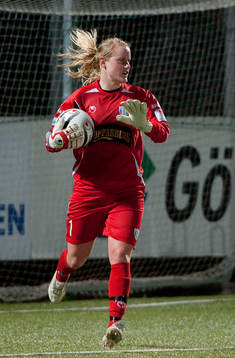 Kristin Hammarström, målvakt Göteborg