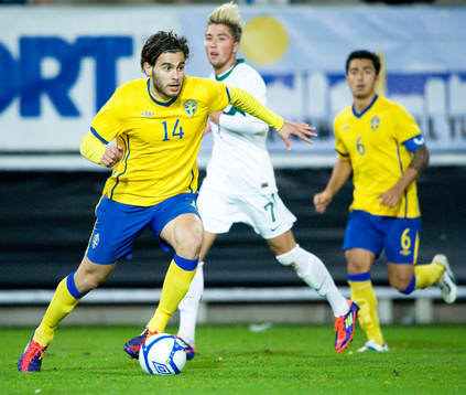 Bläddra bland fler bilder av Fotboll, EM-kval, U 21, Sverige - Slovenien