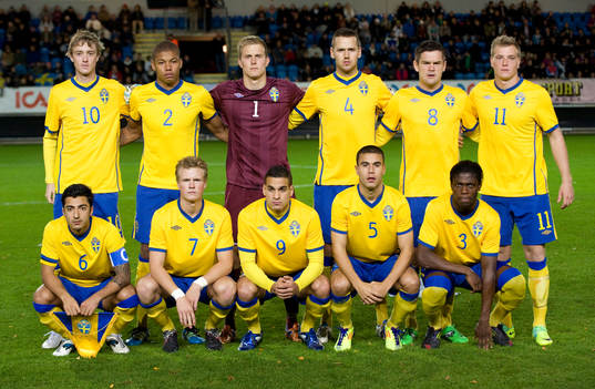 Startelva, lagbild, bakre raden frv, Rasmus Jönsson,