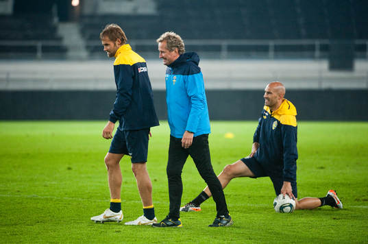 Olof Mellberg, Erik Hamrén, Daniel Majstorovic