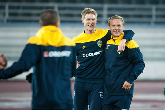 Rasmus Elm och Pierre Bengtsson