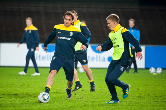 Johan Elmander och Pontus Wernbloom