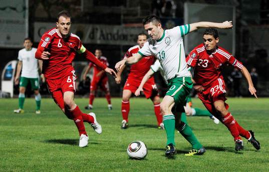 Robbie Keane, Irland, Alexandre Gutierrez och Ildefons