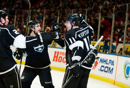 Anze Kopitar, Los Angeles Kings, jubel
