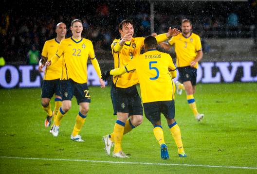 Martin Olsson, Sverige, jubel