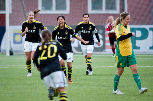 Fotboll, Norrettan, Division 1 Norra, Dam, AIK -