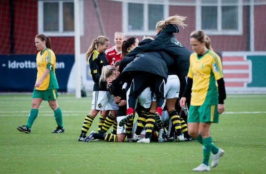 Fotboll, Norrettan, Division 1 Norra, Dam, AIK -