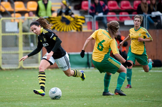 Fotboll, Norrettan, Division 1 Norra, Dam, AIK -