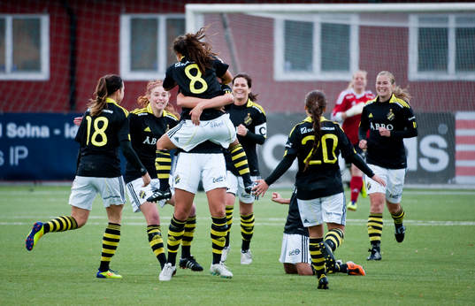 Fotboll, Norrettan, Division 1 Norra, Dam, AIK -