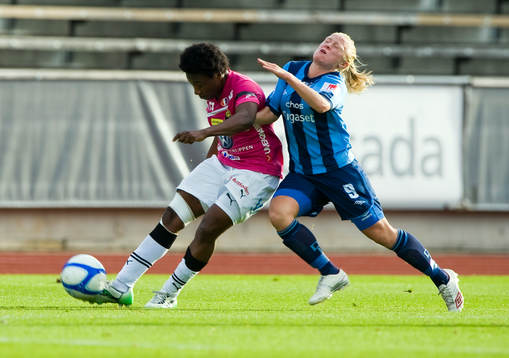 Rita Chikwelu, Umeå och Mia Jalkerud, Djurgården