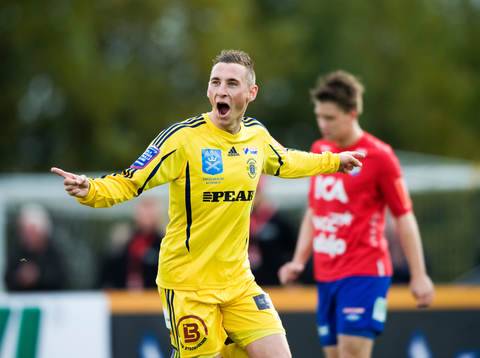 1-0, Martin Andersen, Ängelholm, jubel