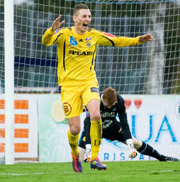3-0 Martin Andersen, Ängelholm, jubel