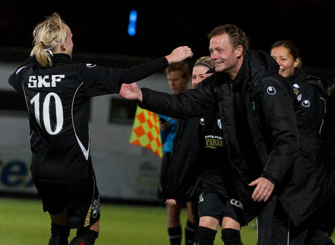 Linnea Liljegärd, Göteborg, gör avgörande 3-2 på