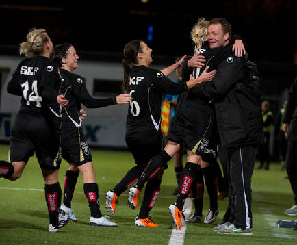 Linnea Liljegärd, Göteborg, gör avgörande 3-2 på