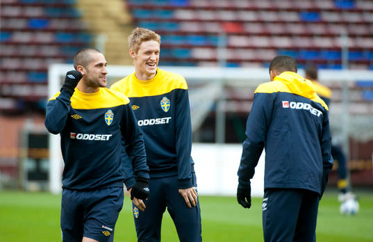 Emir Bajrami och Rasmus Elm