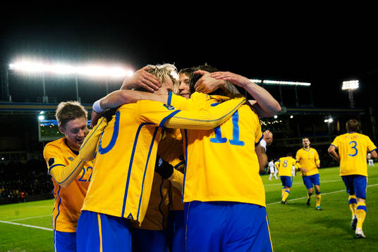 Rasmus Elm, Ola Toivonen, Kim Källström och Johan