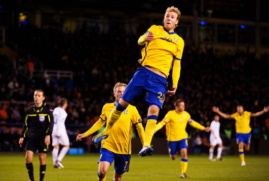 Ola Toivonen, Sverige, jublar