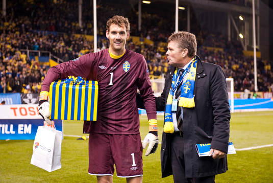 Andreas Isaksson, målvakt, matchens lirare