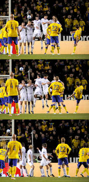 Sverige möter Holland i EM-kval i fotboll på Råsunda
