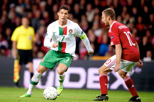 Cristiano Ronaldo, Portugal, Dennis Rommerdahl, Danmark