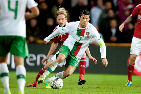 Christian Björnshöj Poulsen, Danmark, Cristiano Ronaldo,