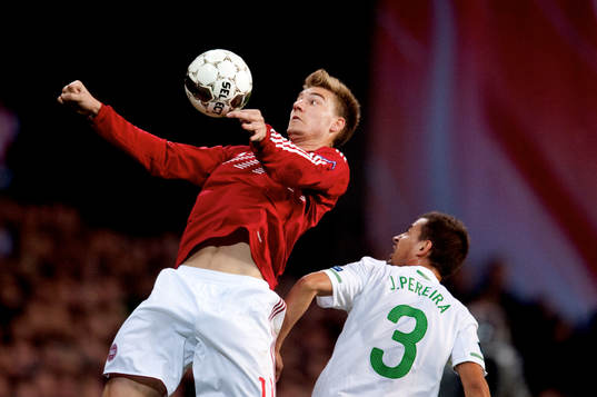 Niklas Bendtner, Danmark, Joao Periera, Portugal