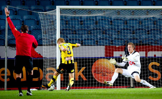 Josef Elvby, Häcken, Johan Dahlin, mälvakt, Malmö FF,