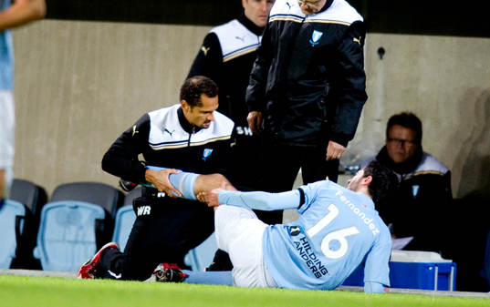 Yago Fernandez, Malmö FF skada