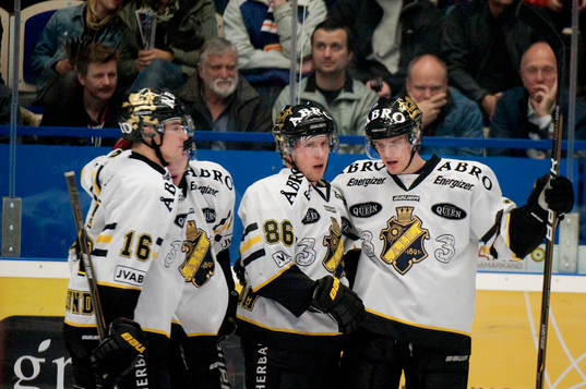 Oscar Ahlström, AIK, jubel