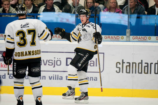 Oscar Ahlström, AIK, jubel