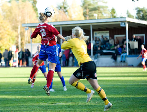 Ida Olsson nickar in först målet, Vittsjö, Madeleine