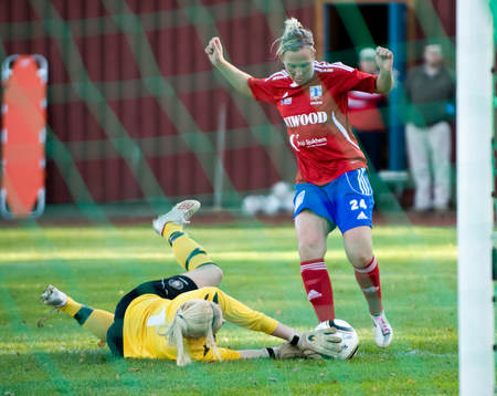 Kirsty Yallop, Vittsjö, Madeleine Wakt, målvakt, Öster