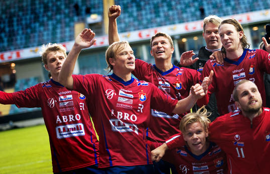 Marcus Allbäck, Örgryte, jubel